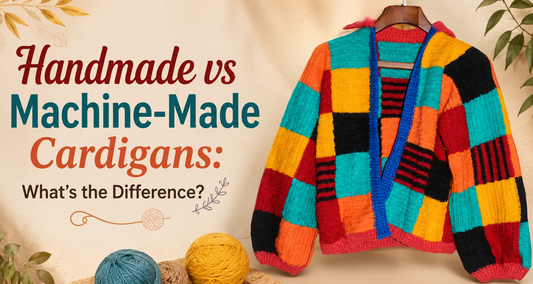 Handmade vs. Machine-Made Cardigans: What's the Difference?