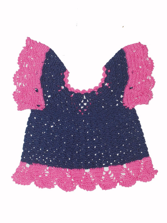 Summer Best Collection Hand Thread Embroidery Co-ords Set For Baby Girl