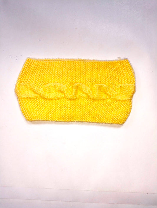 Graminarts Handmade Woollen Half Cap Egg Nog Ear Band For Kids