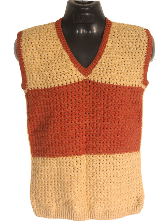 V neck men's sweater