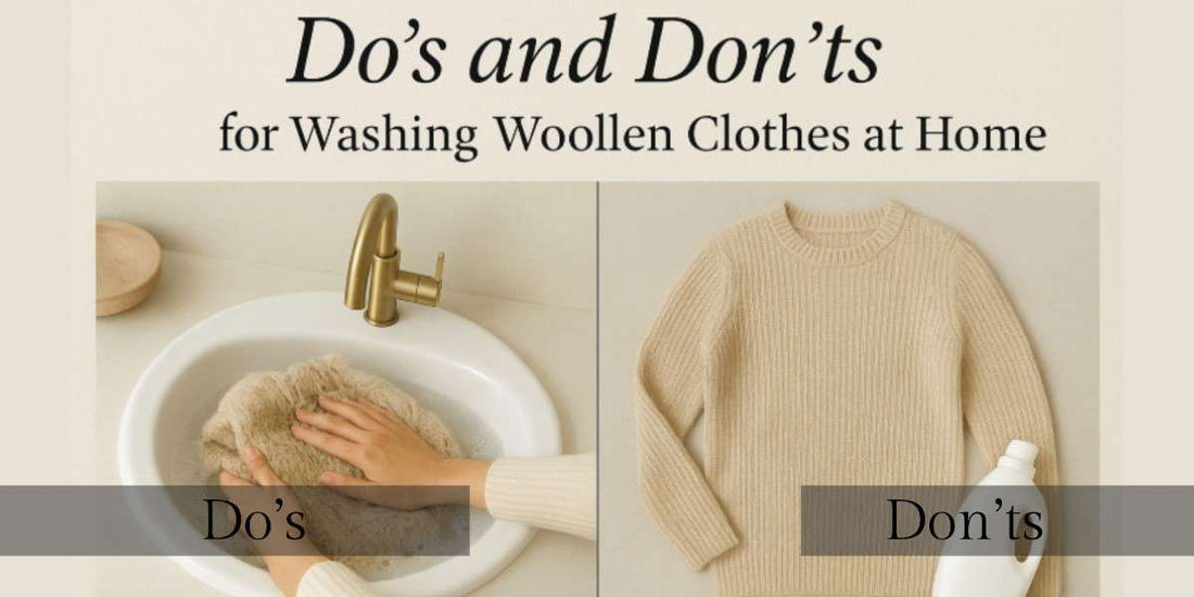 Do's and Dont's for Washing Woollen Clothes at Home