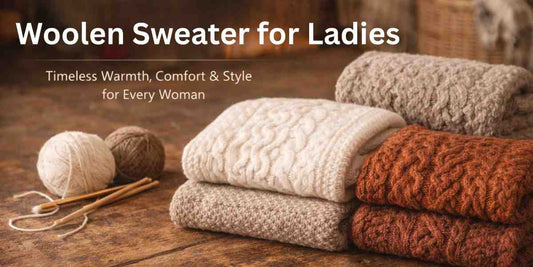 Woolen Sweater for Ladies Timeless Warmth, Comfort, and Style for Every Woman