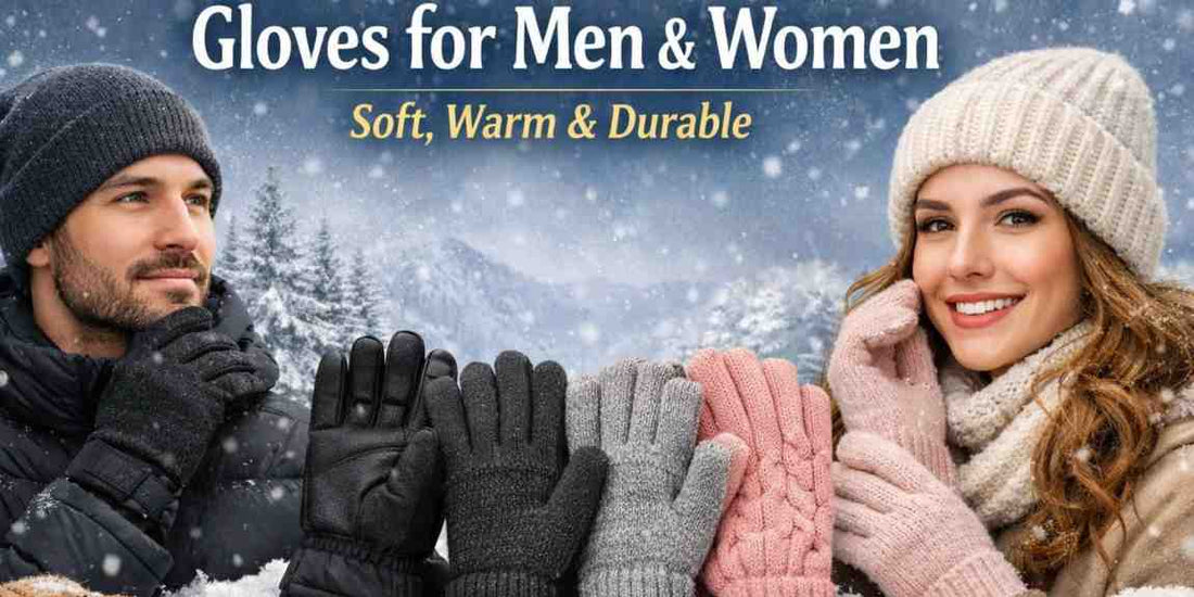 Gloves for Men & Women – Soft, Warm & Durable