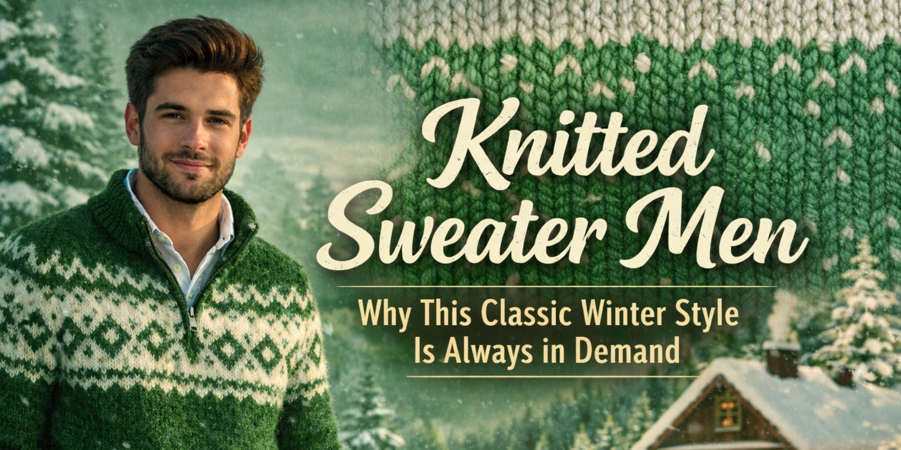 Knitted Sweater Men - Why This Classic Winter Style Is Always in Deman