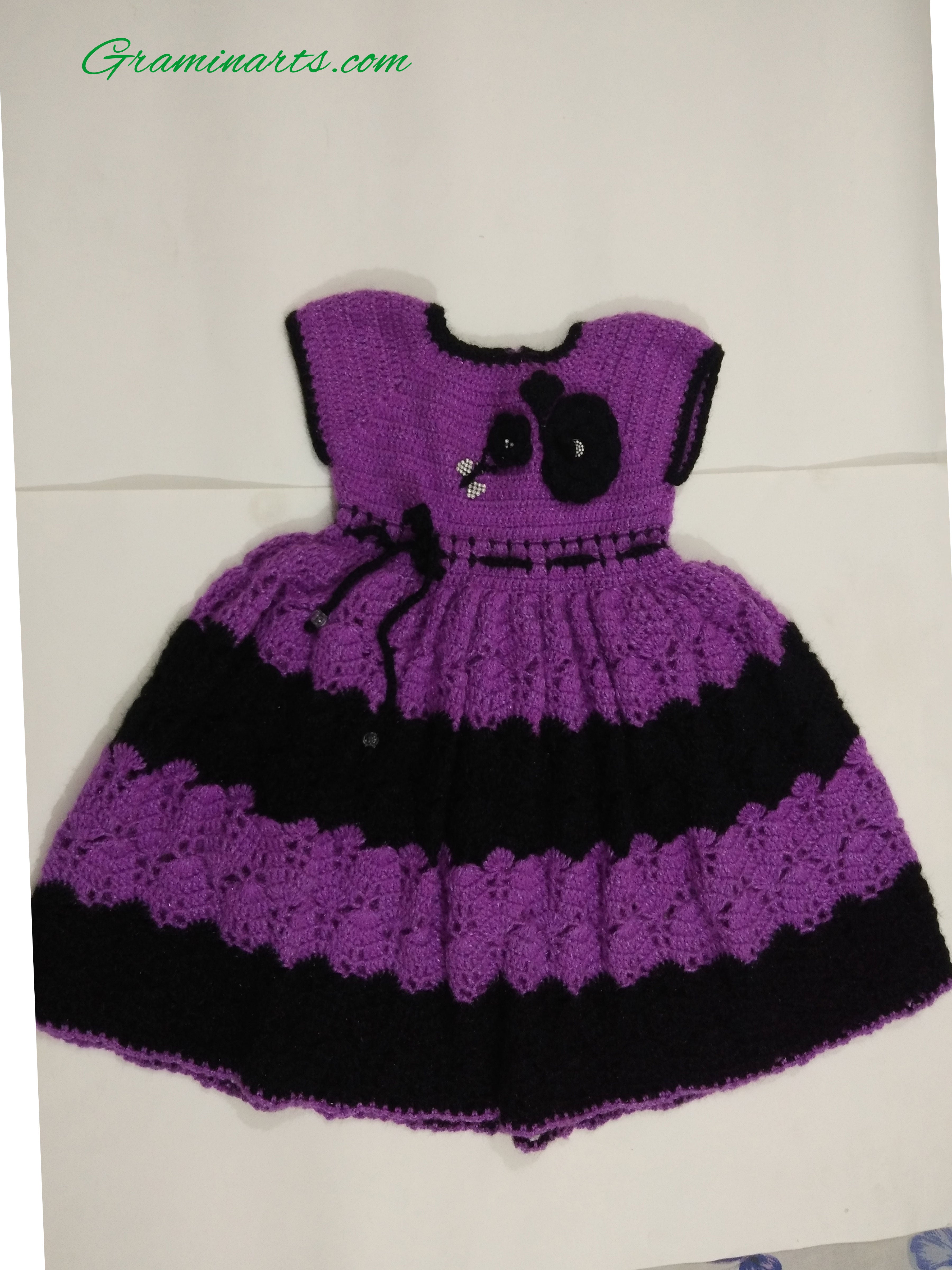 Unique Woonie Design Handmade Online Baby Girl Frock